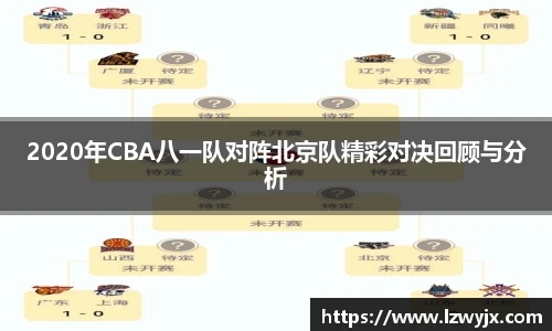2020年CBA八一队对阵北京队精彩对决回顾与分析